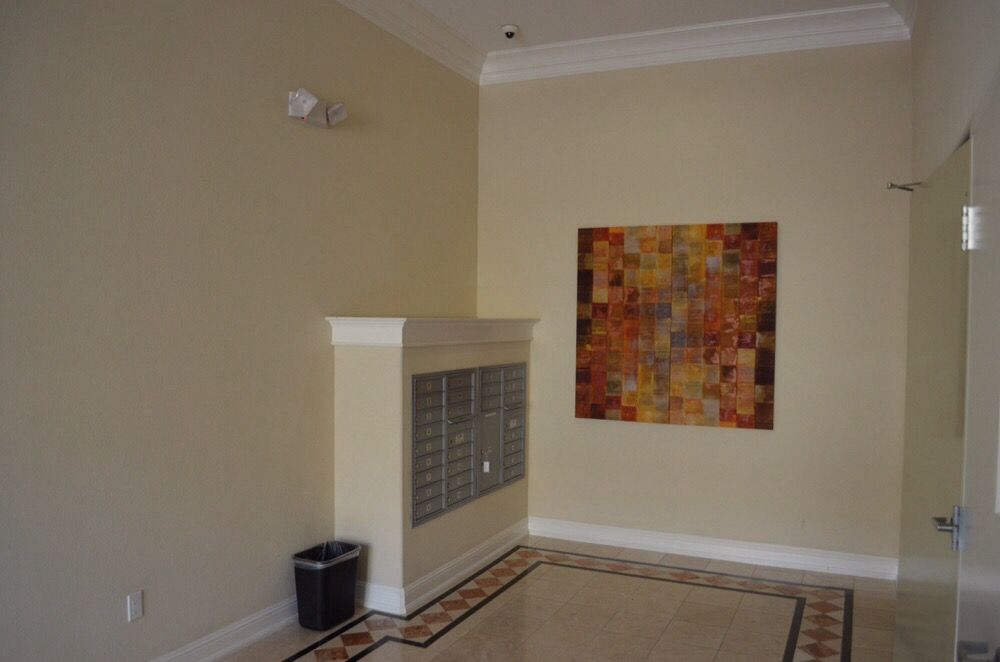 Elegant lobby at Monterey Terrace Apartments Gilroy